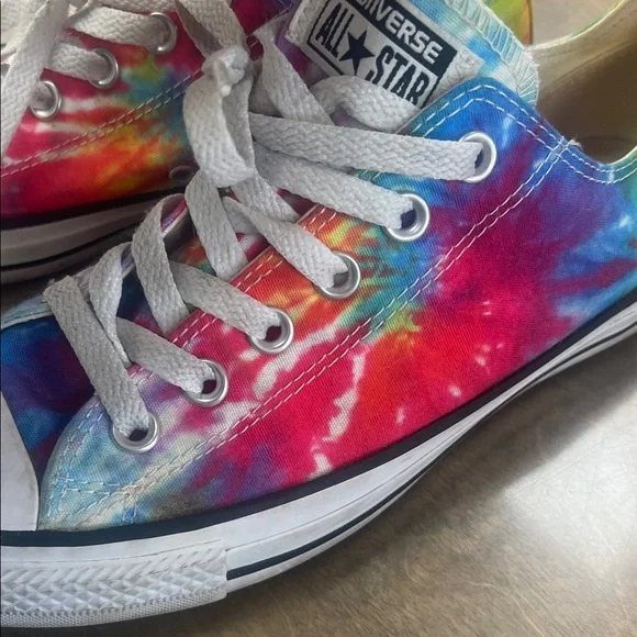 Tie-Dye converse Canvas Sneakers - Multicolor - Picture 3 of 6